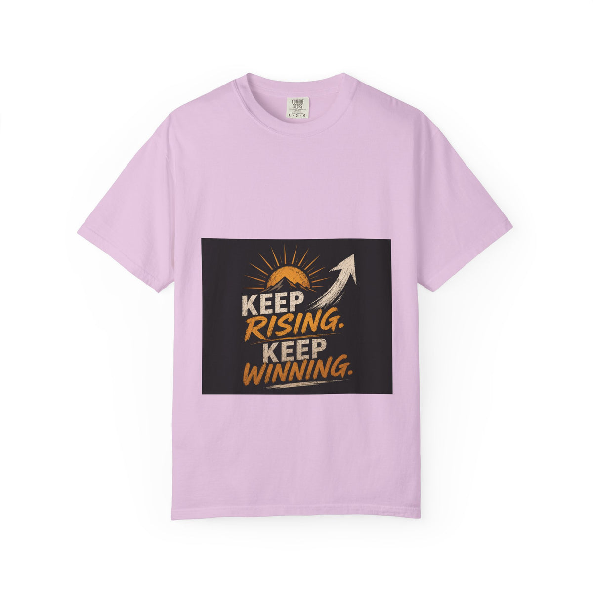 Keep Rising, Keep Winning T-Shirt — Motivational Graphic Tee