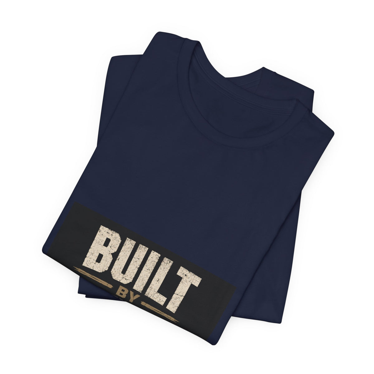 Built by the Battle T-Shirt — Motivational Military-Inspired Graphic Tee