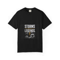 Storms Build Legends T-Shirt — Lightning Wave Graphic Tee