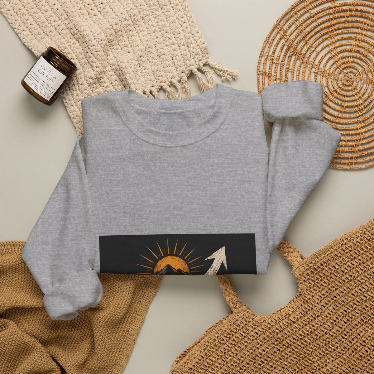 Keep Rising Keep Winning Crewneck Sweatshirt