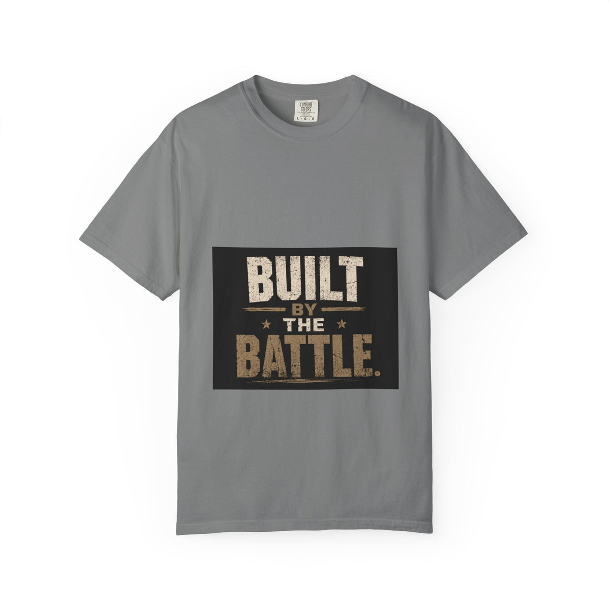 Built by the Battle T-Shirt — Military-Inspired Vintage Graphic Tee