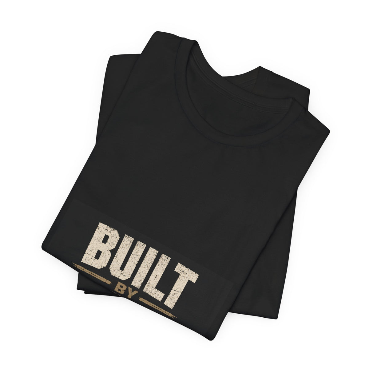 Built by the Battle T-Shirt — Motivational Military-Inspired Graphic Tee