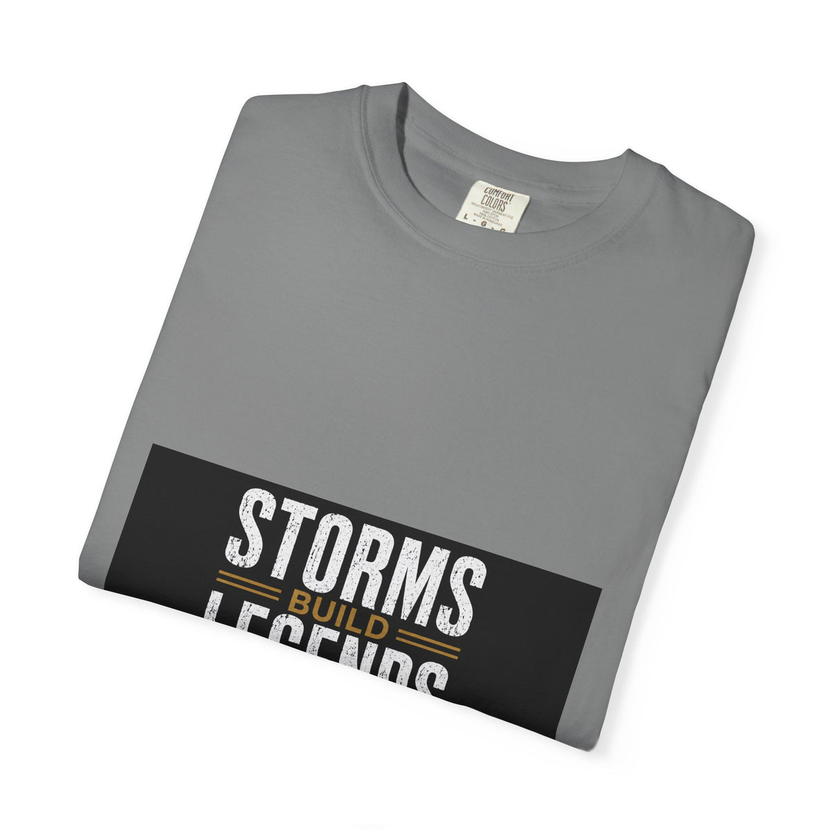 Storms Build Legends T-Shirt — Lightning Wave Graphic Tee