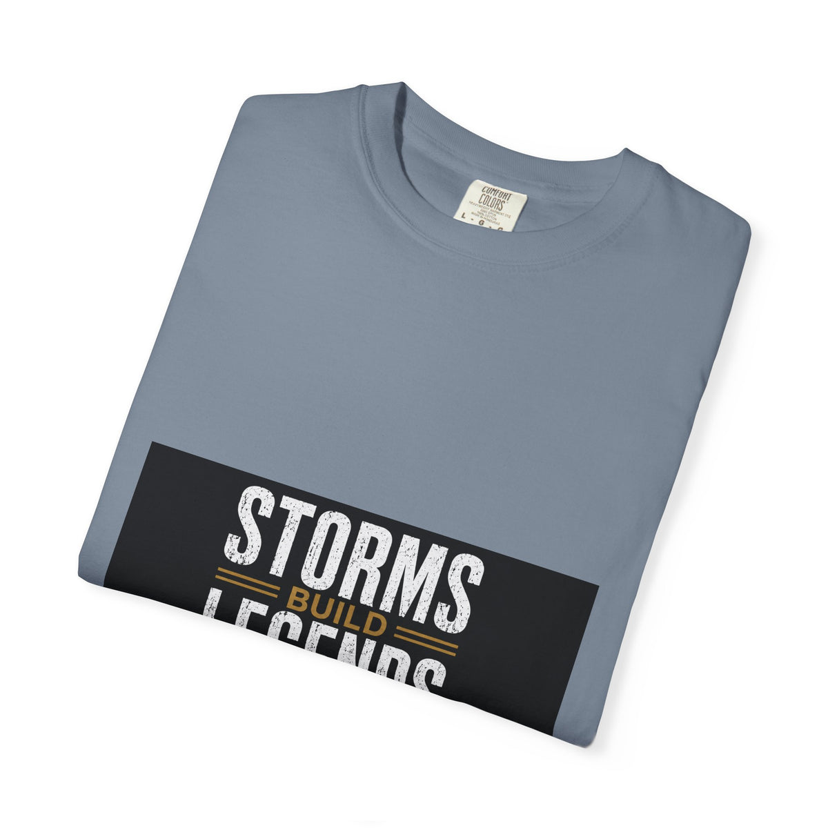 Storms Build Legends T-Shirt — Lightning Wave Graphic Tee