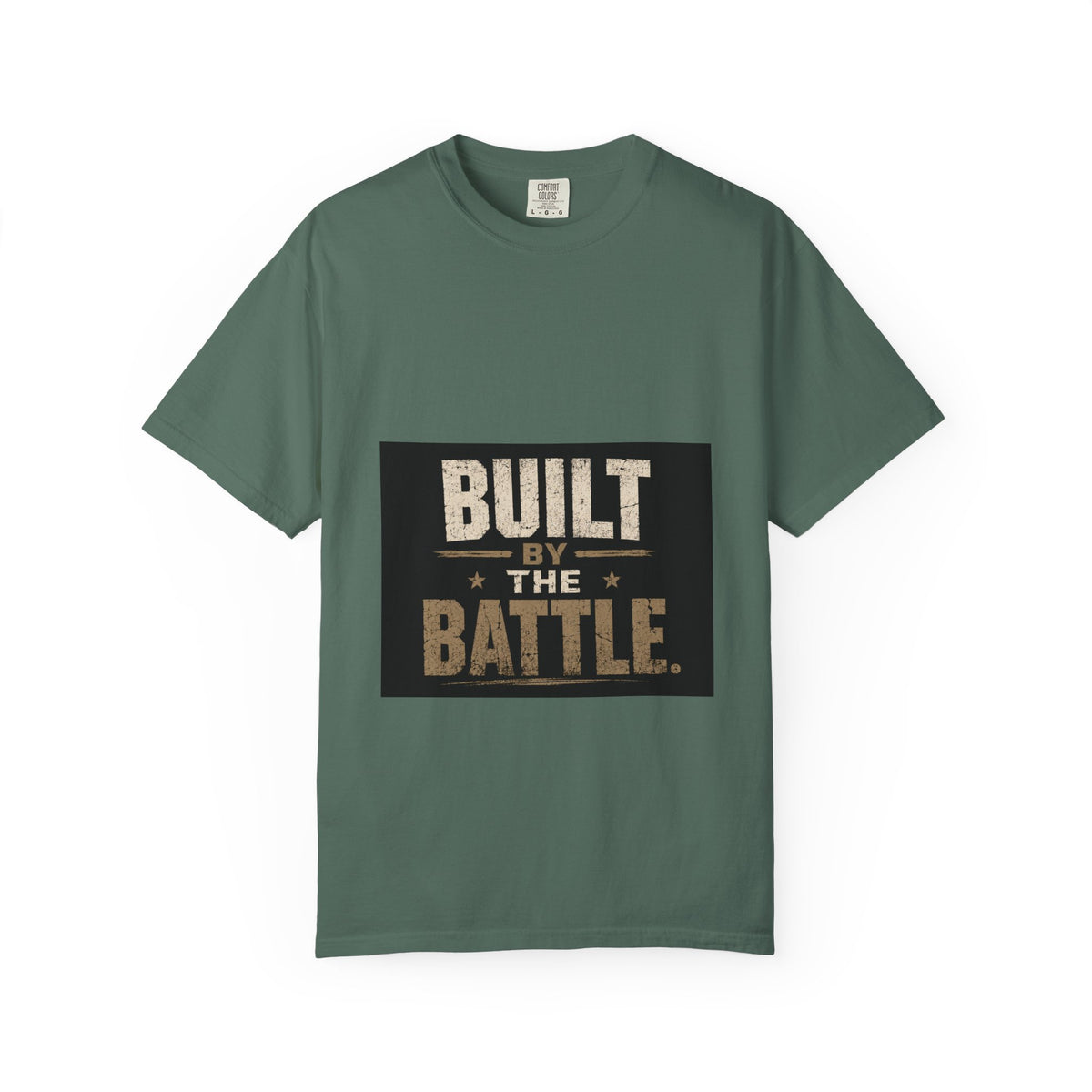 Built by the Battle T-Shirt — Military-Inspired Vintage Graphic Tee
