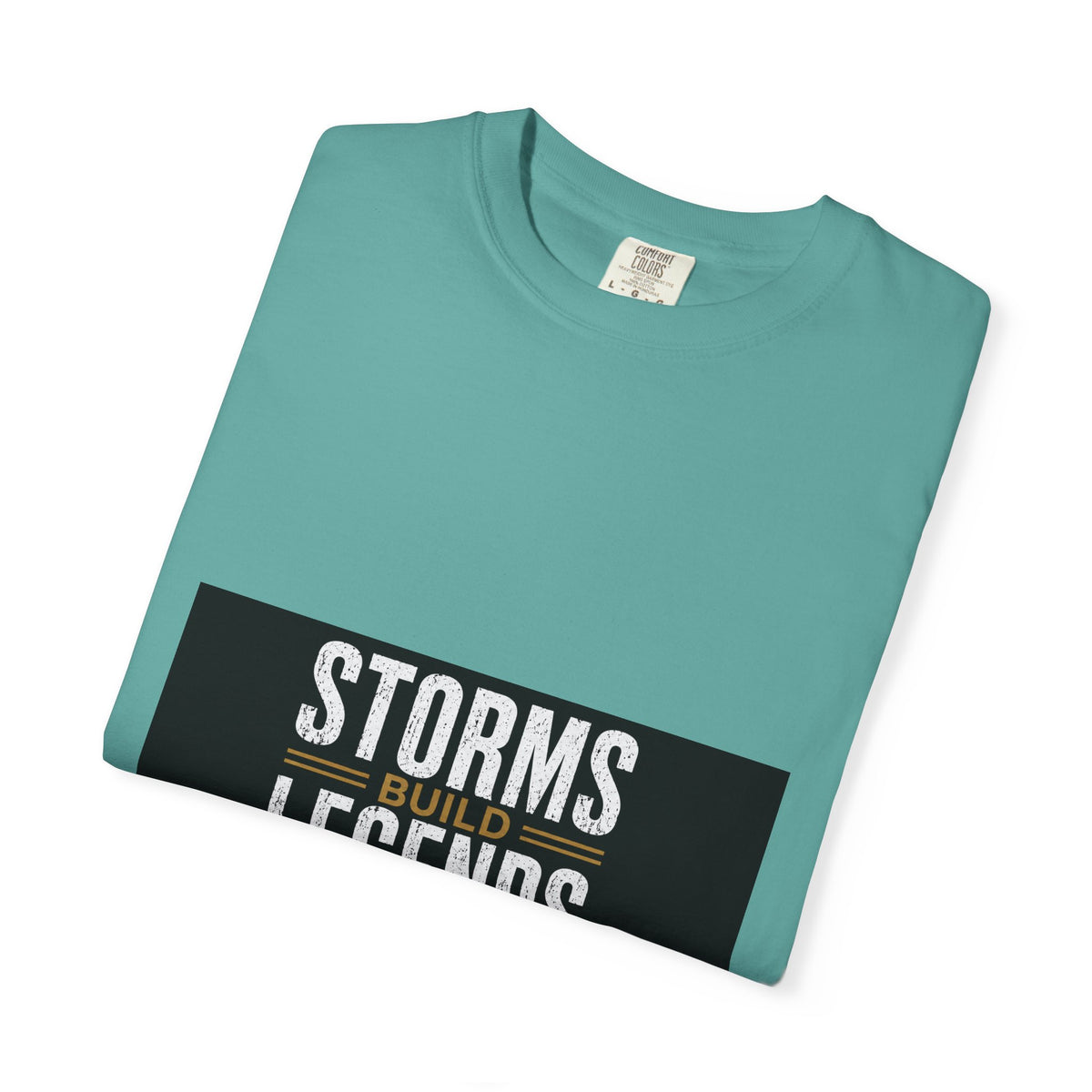 Storms Build Legends T-Shirt — Lightning Wave Graphic Tee