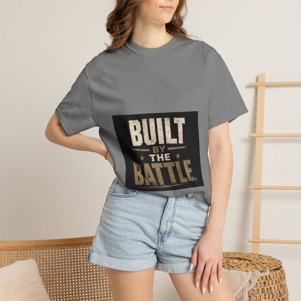 Built by the Battle T-Shirt — Military-Inspired Vintage Graphic Tee