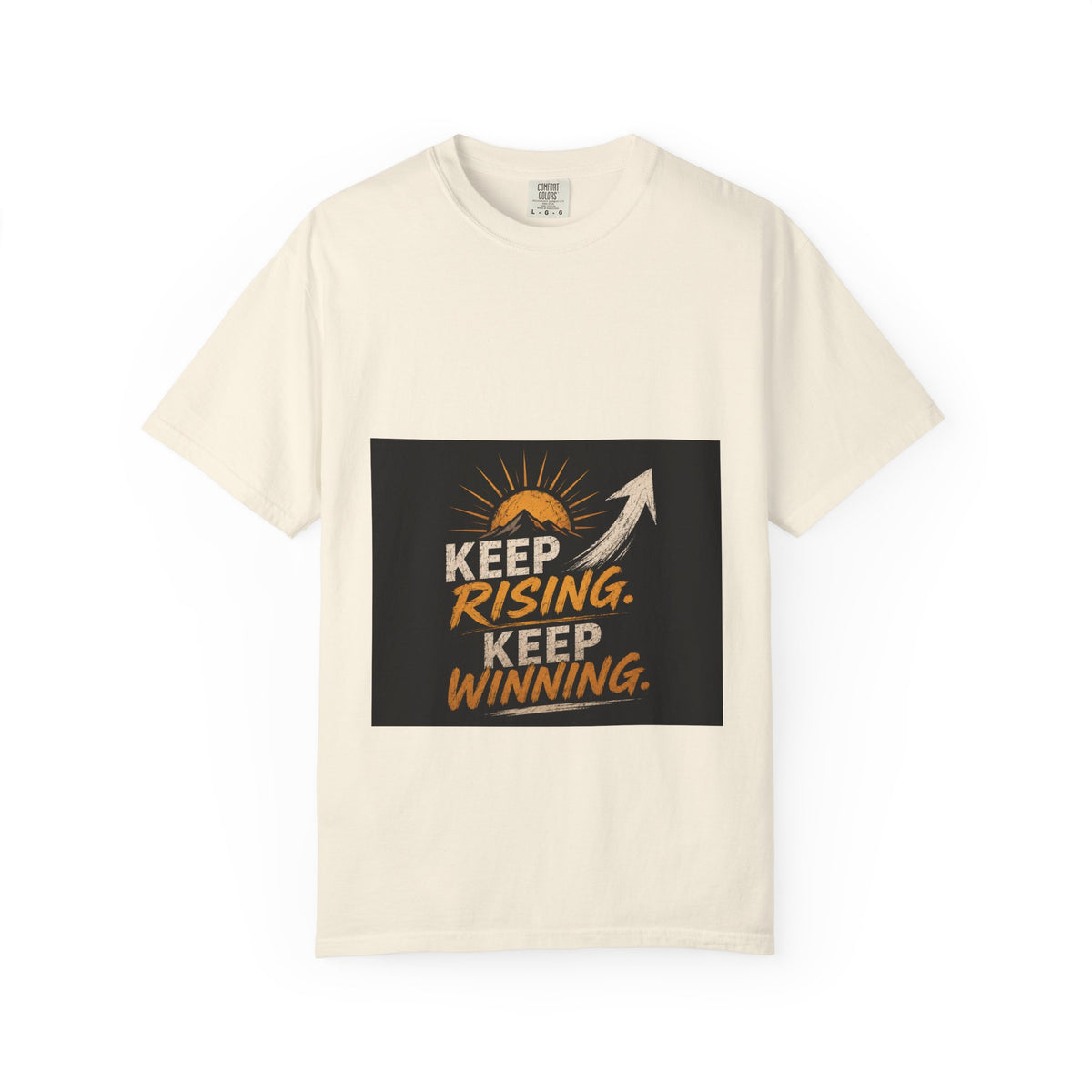 Keep Rising, Keep Winning T-Shirt — Motivational Graphic Tee