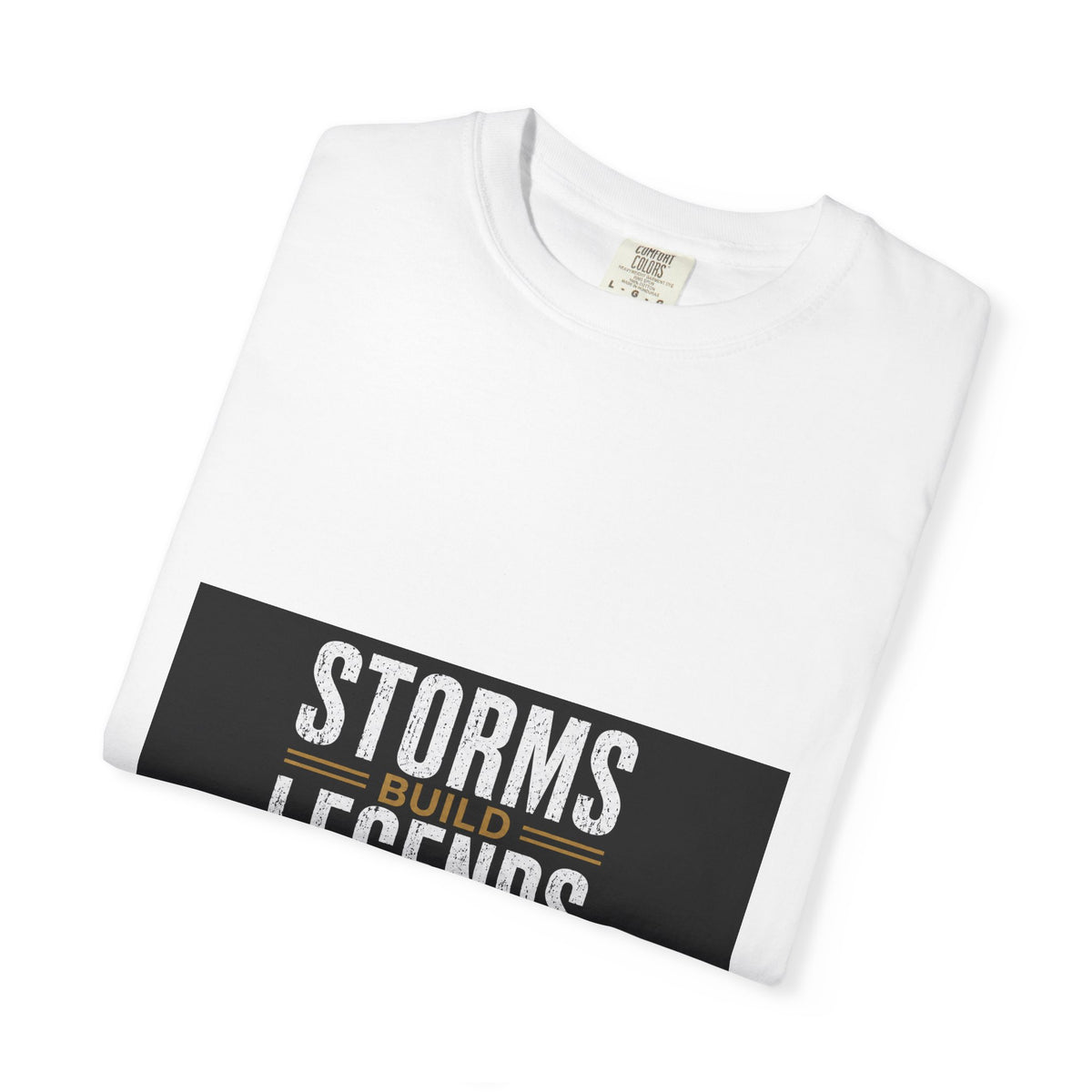 Storms Build Legends T-Shirt — Lightning Wave Graphic Tee