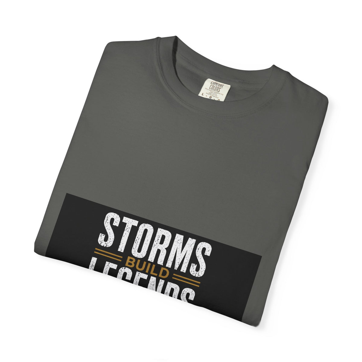Storms Build Legends T-Shirt — Lightning Wave Graphic Tee