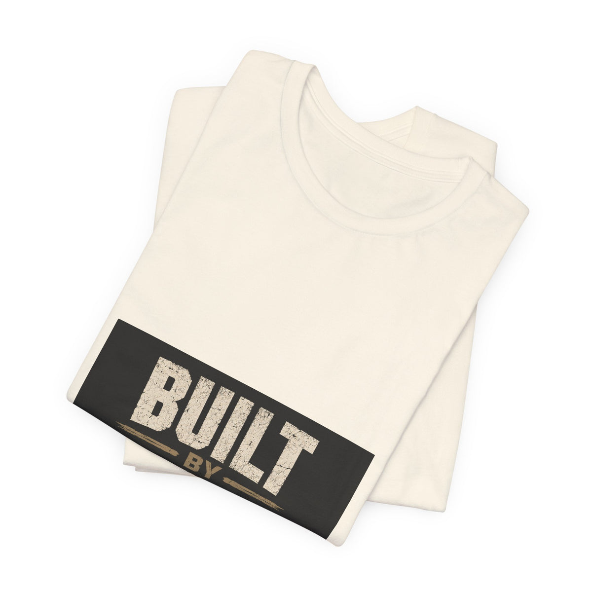 Built by the Battle T-Shirt — Motivational Military-Inspired Graphic Tee