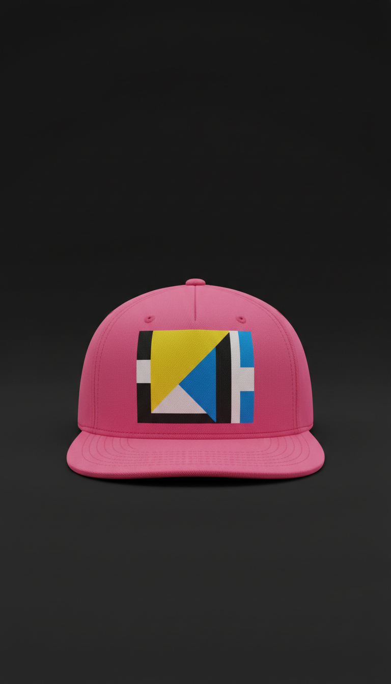 Electric Pink Motivational Snapback Hat