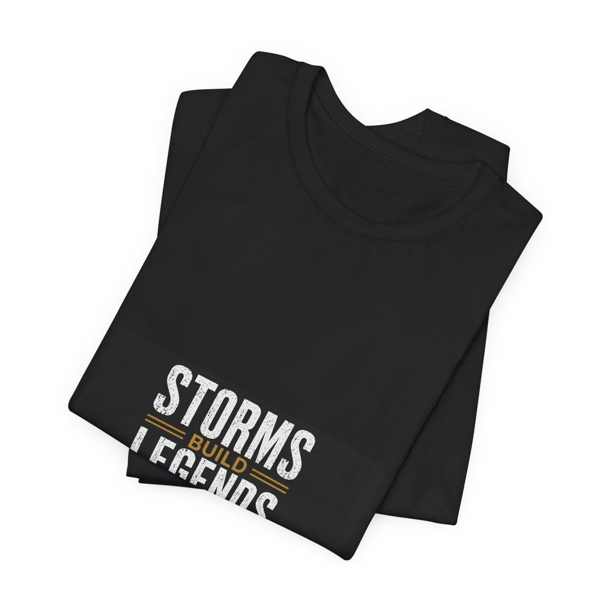 Storms Build Legends T-Shirt — Lightning Wave Graphic Tee