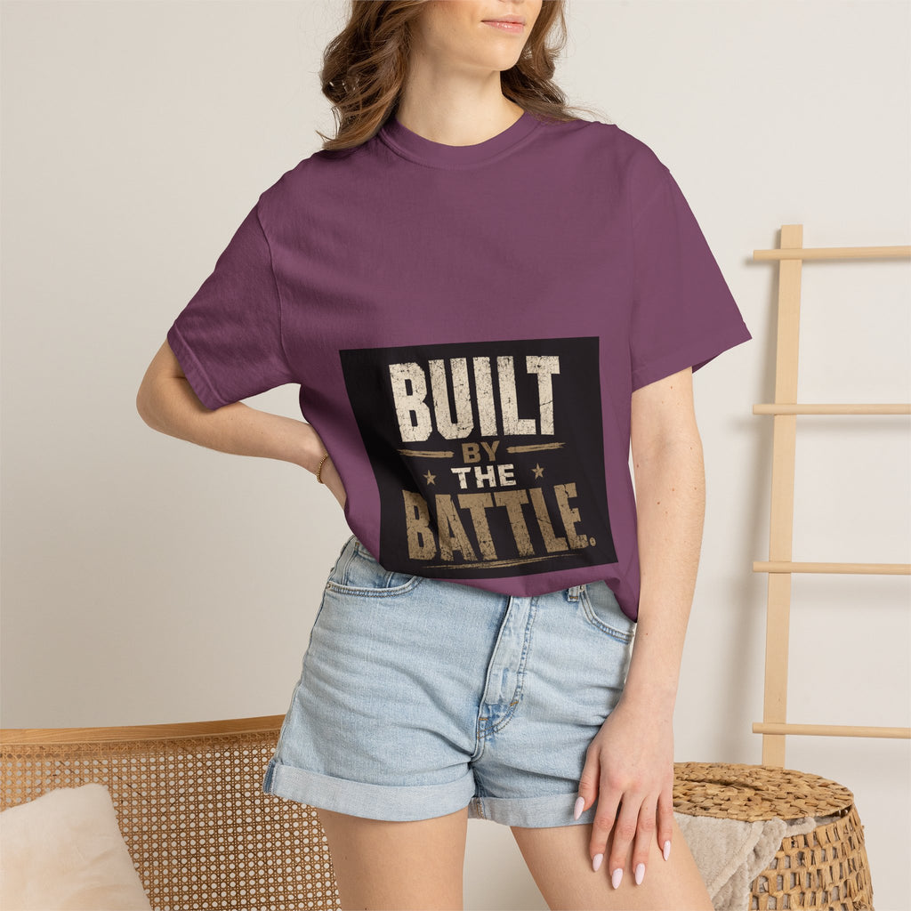 Built by the Battle T-Shirt — Military-Inspired Vintage Graphic Tee
