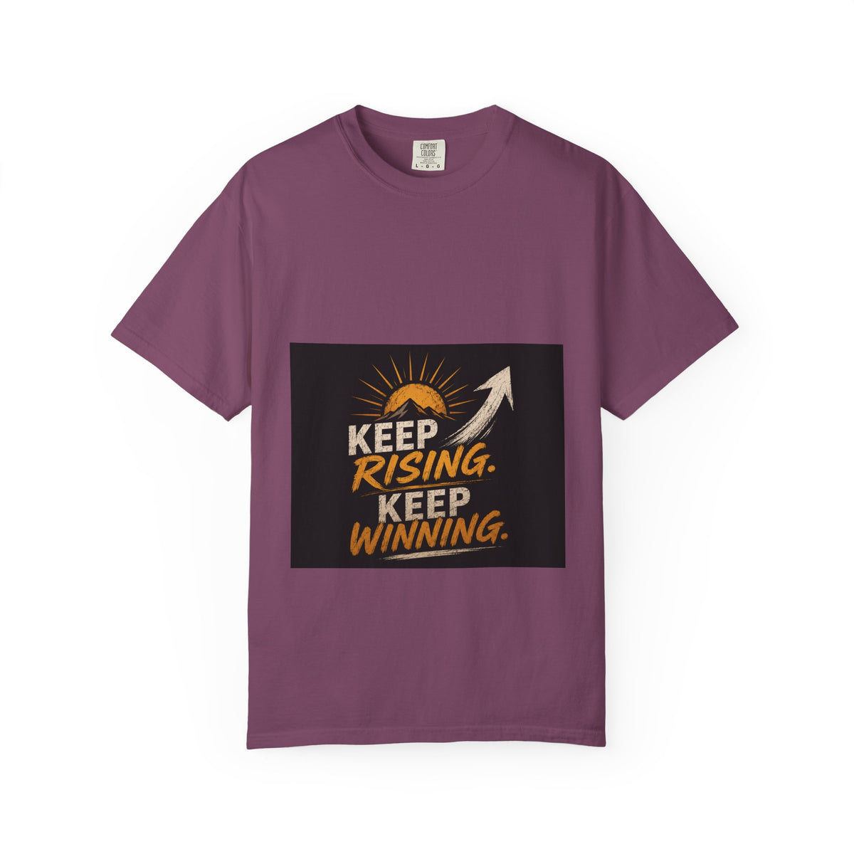 Keep Rising, Keep Winning T-Shirt — Motivational Graphic Tee