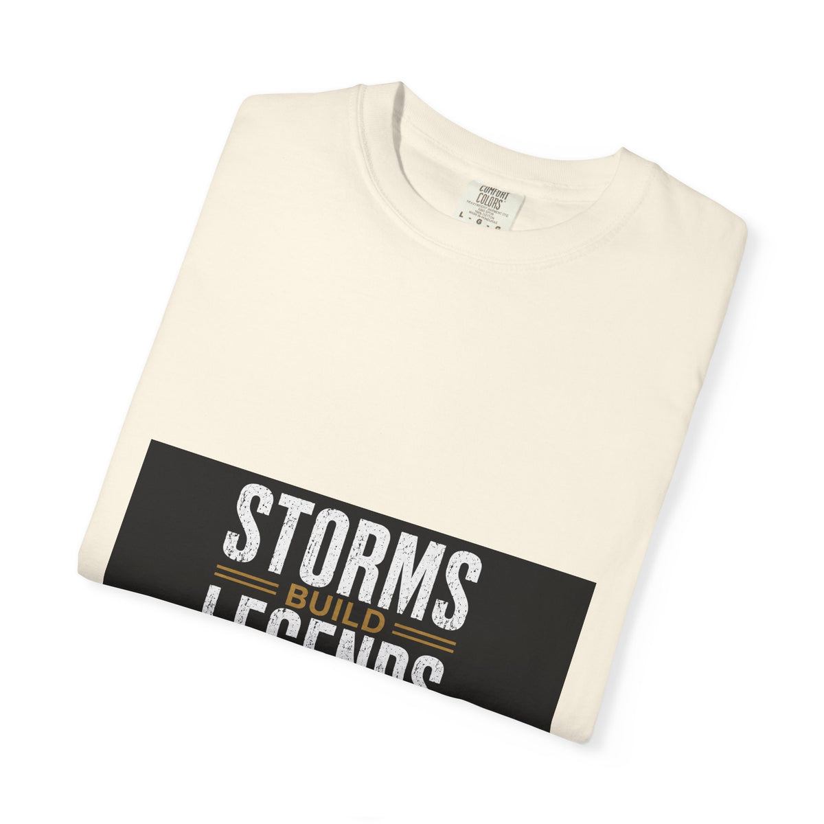 Storms Build Legends T-Shirt — Lightning Wave Graphic Tee