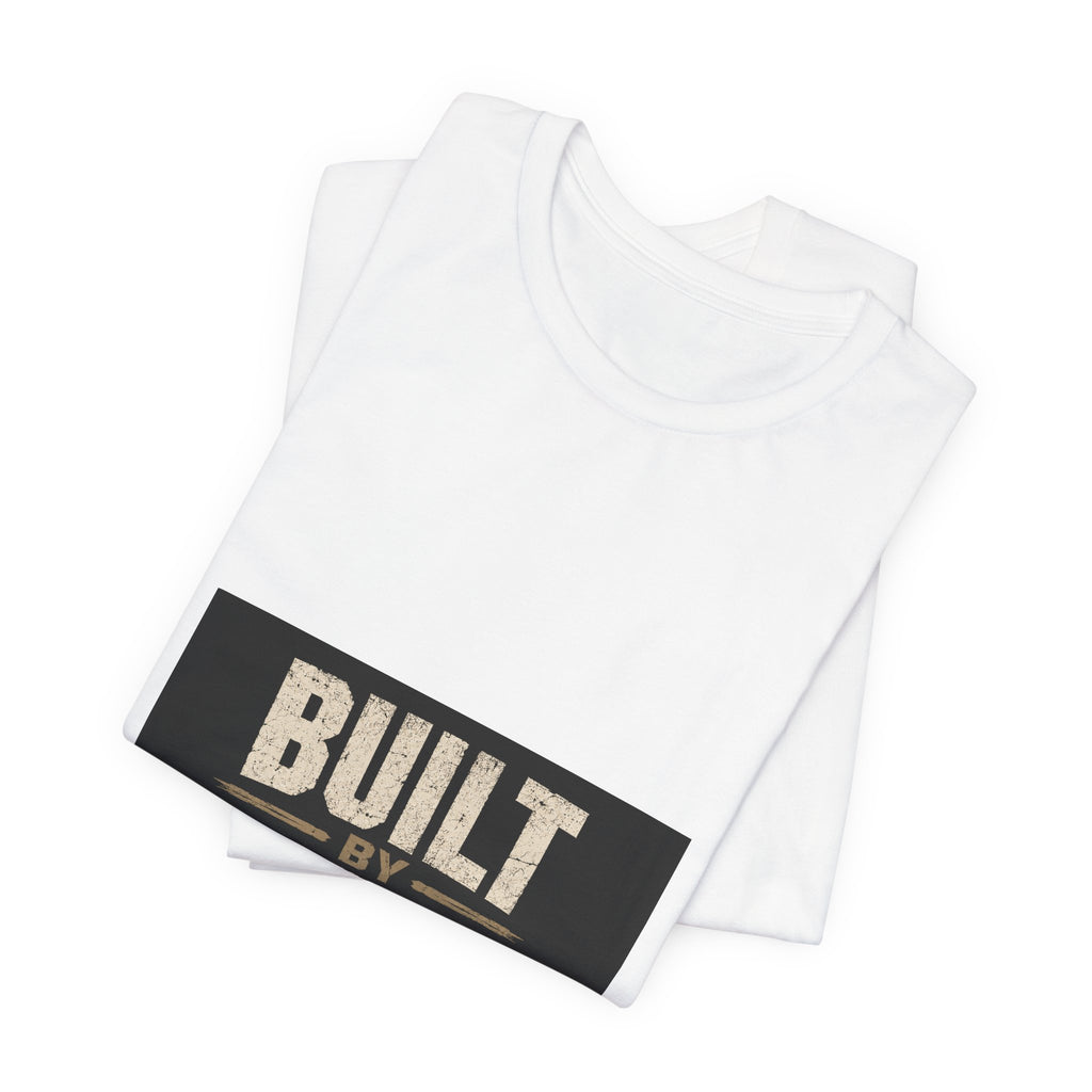 Built by the Battle T-Shirt — Motivational Military-Inspired Graphic Tee