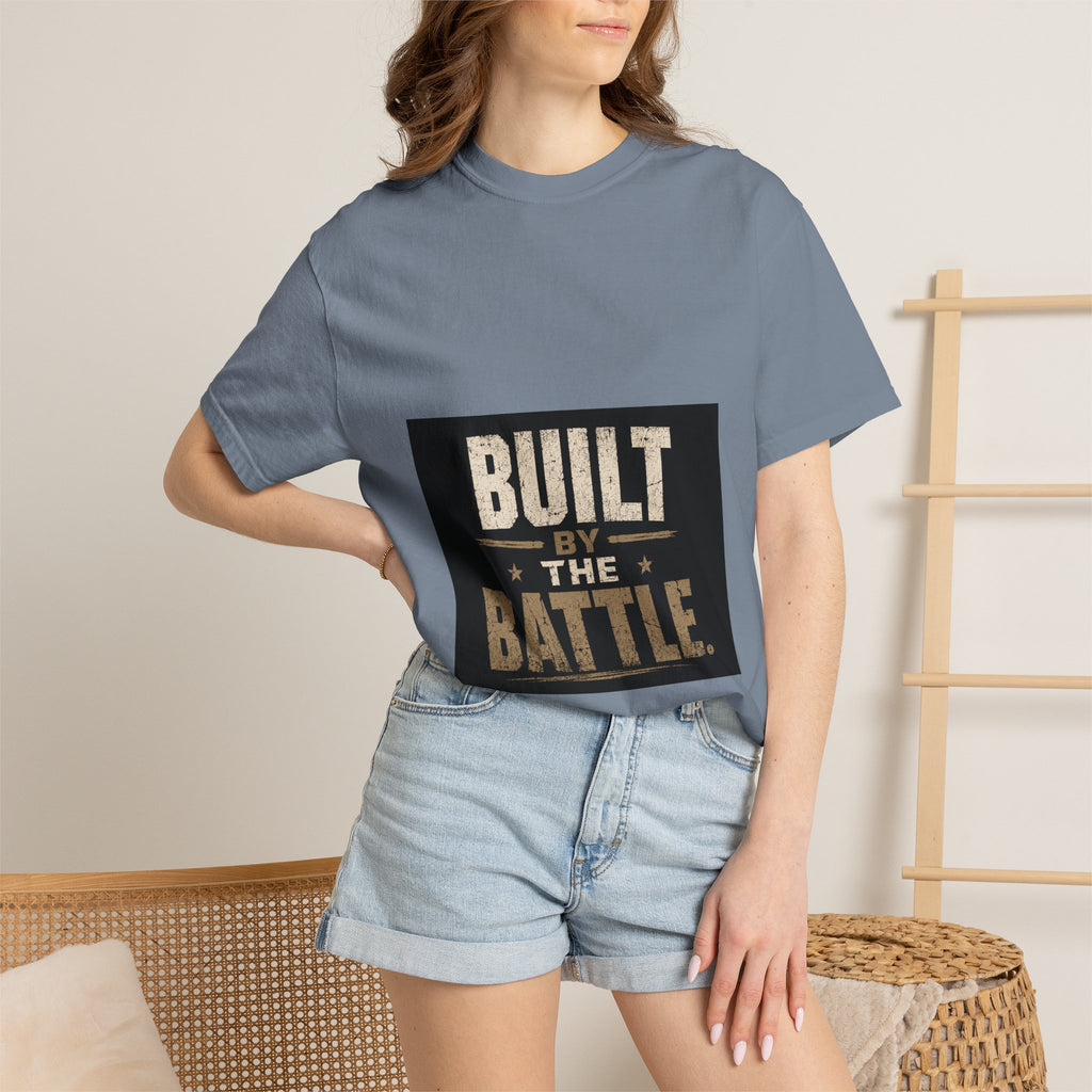 Built by the Battle T-Shirt — Military-Inspired Vintage Graphic Tee