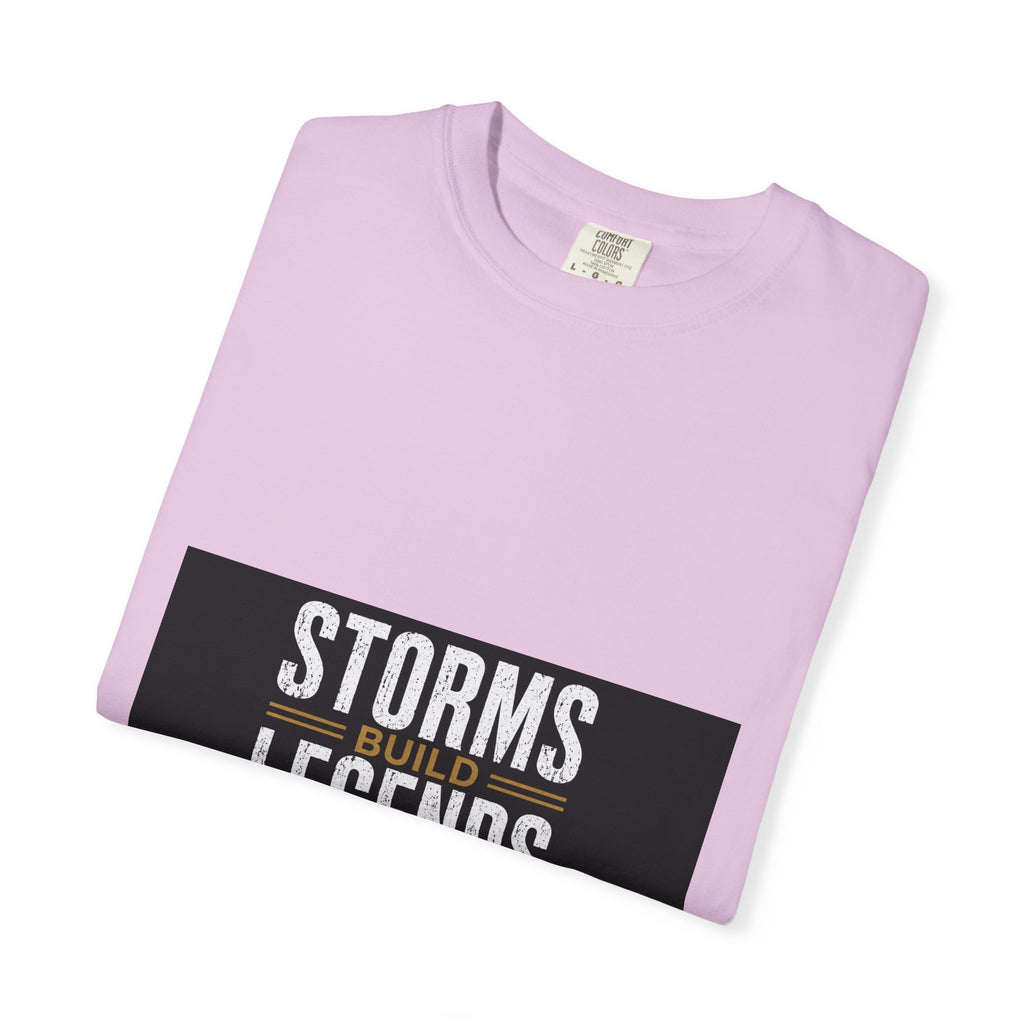 Storms Build Legends T-Shirt — Lightning Wave Graphic Tee