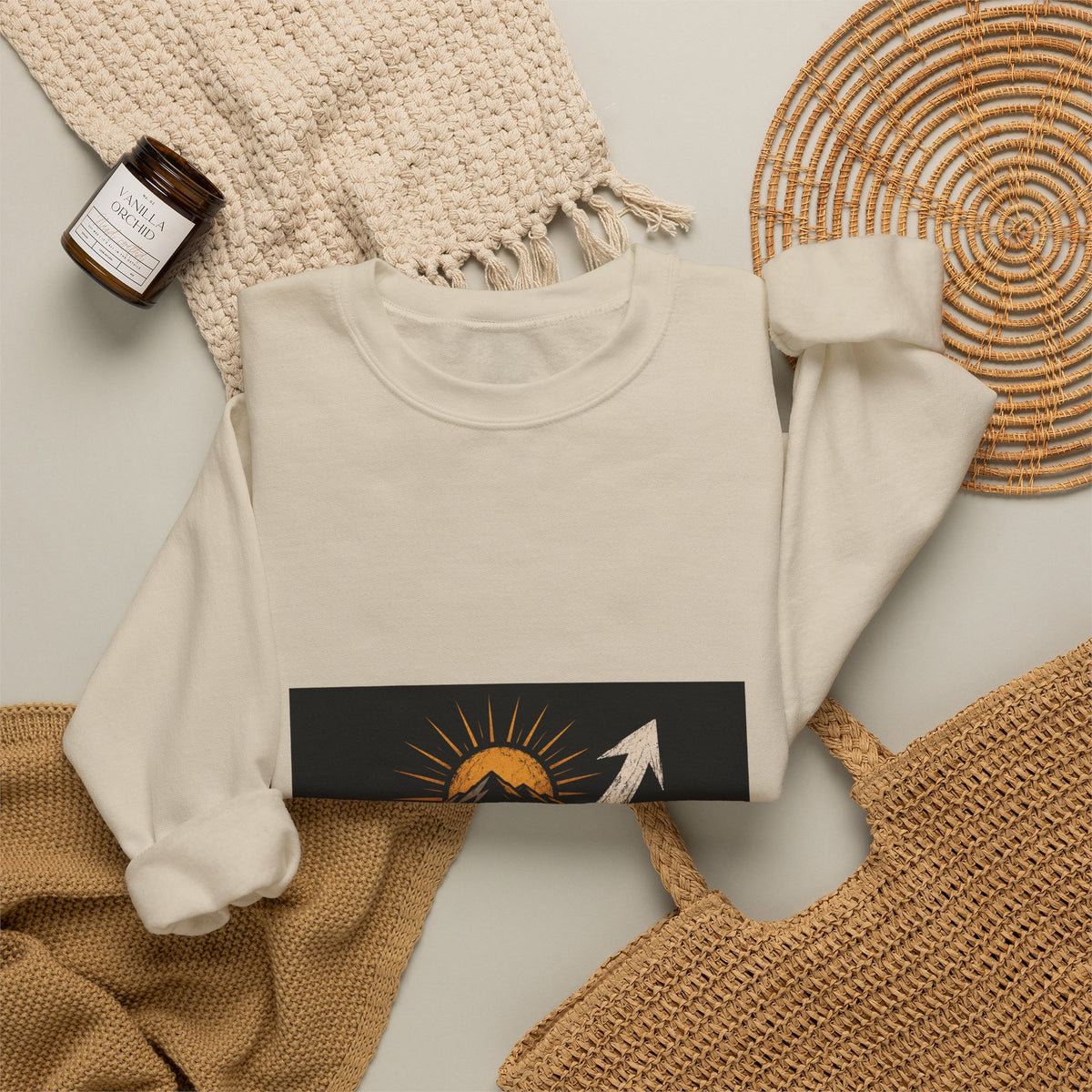 Keep Rising Keep Winning Crewneck Sweatshirt